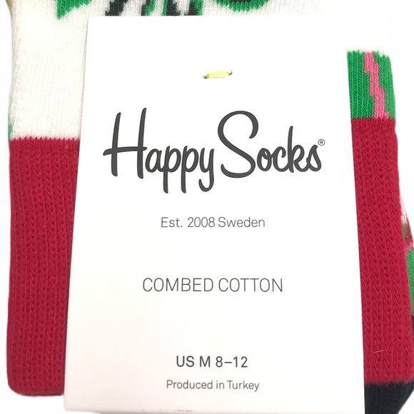 Happy Socks Present Socks, White - Picture 3 of 6